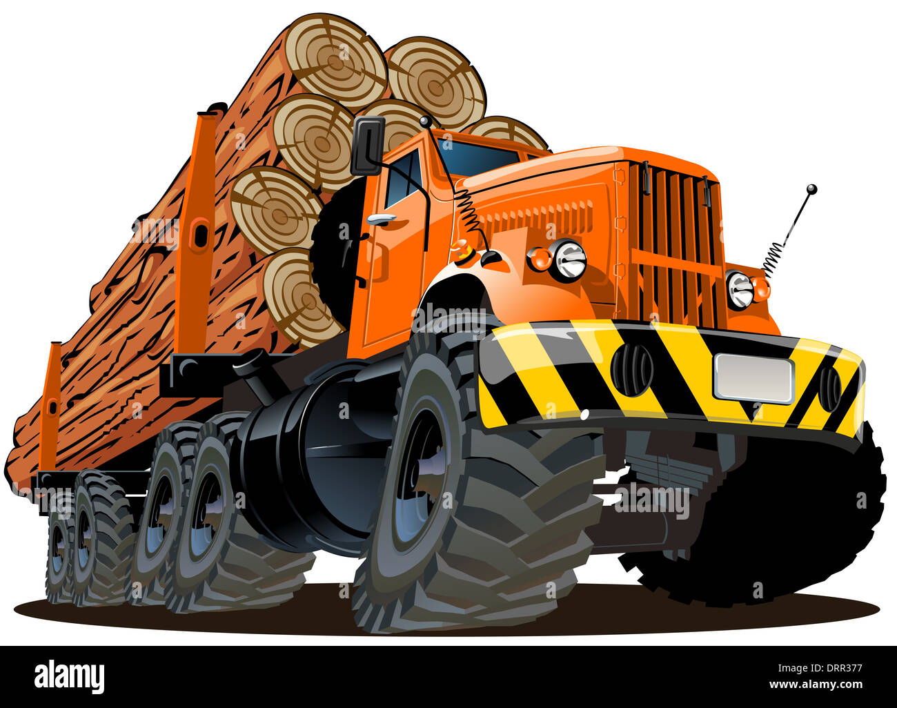 Grumier cartoon Banque D'Images