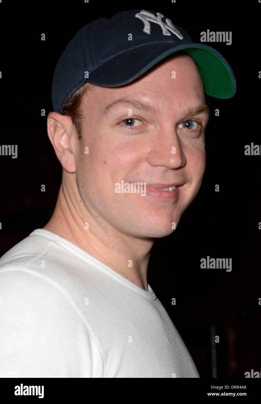 New York, NY, USA. 30Th Jan, 2014. John Wernke présents pour NY Yankee Billy Visites échantillon exprimés du Bronx BOMBERS, Circle in the Square Theatre, New York, NY 30 janvier 2014. Credit : Derek Storm/Everett Collection/Alamy Live News Banque D'Images