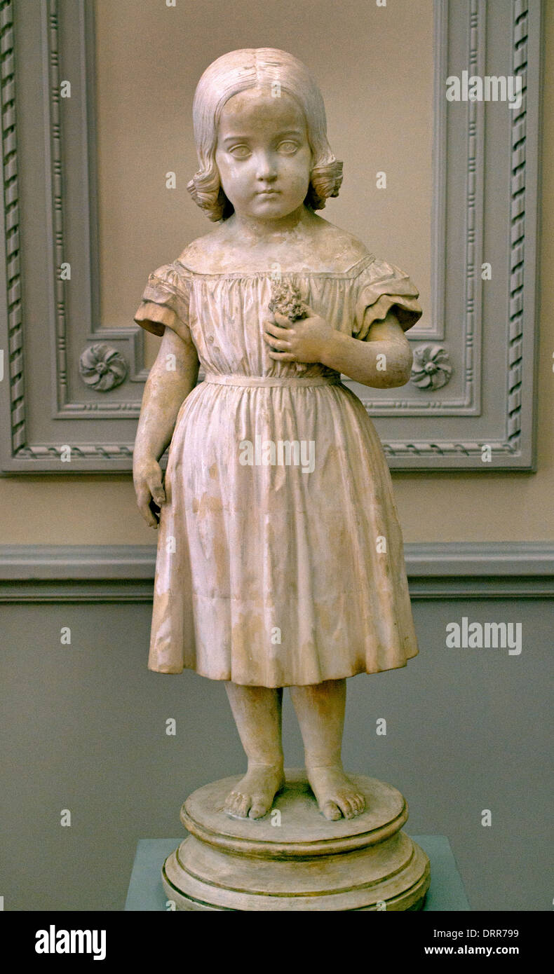 Son Altesse Royale la Princesse Charlotte de Belgique en 1842 Guillaume Geefs belge 1805-1883 Belgique Banque D'Images