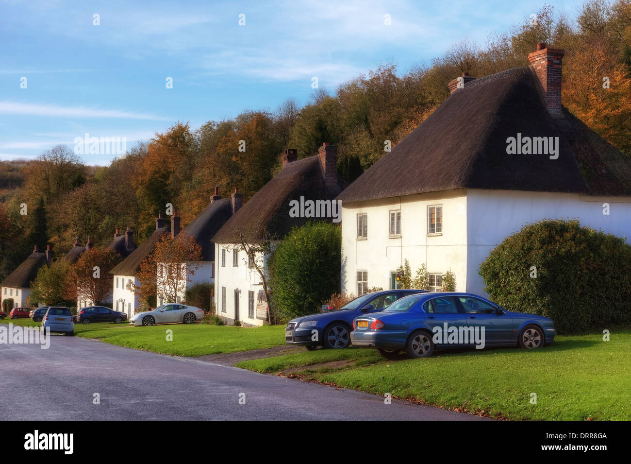 Milton Abbas, Dorset, Angleterre, Royaume-Uni Banque D'Images
