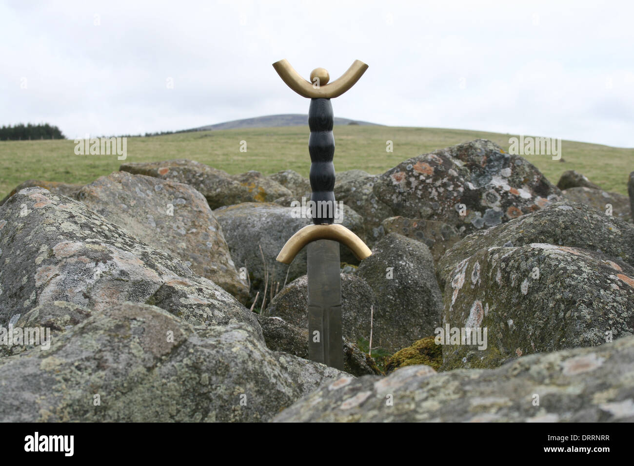 Épée de Cairn Banque D'Images