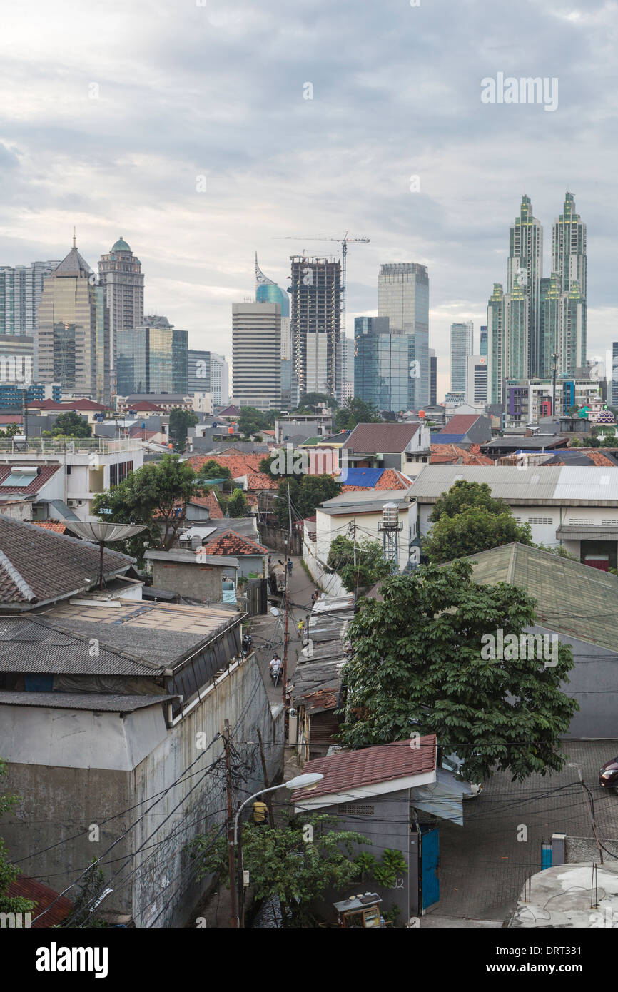 Jakarta la capitale de l Indon sie  est un m lange d un 
