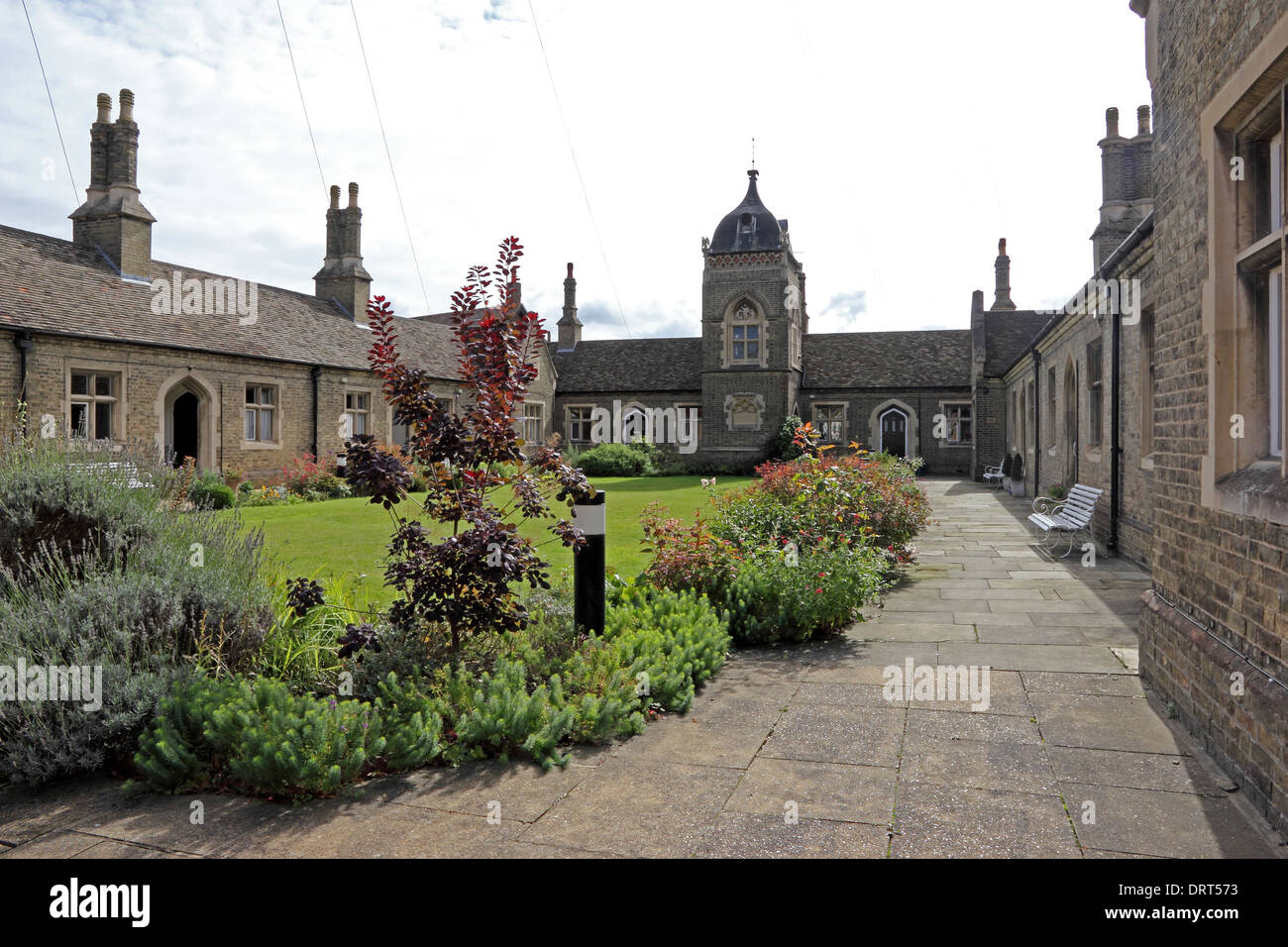 Thomas Parsons Square, la charité aumône maisons, Ely Banque D'Images