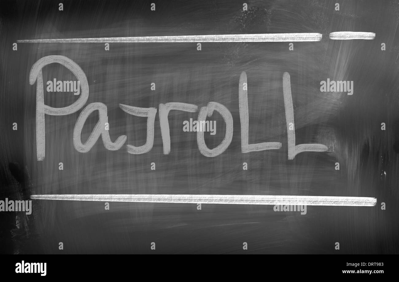 Avec une craie à la main Concept - image en couleur Banque D'Images