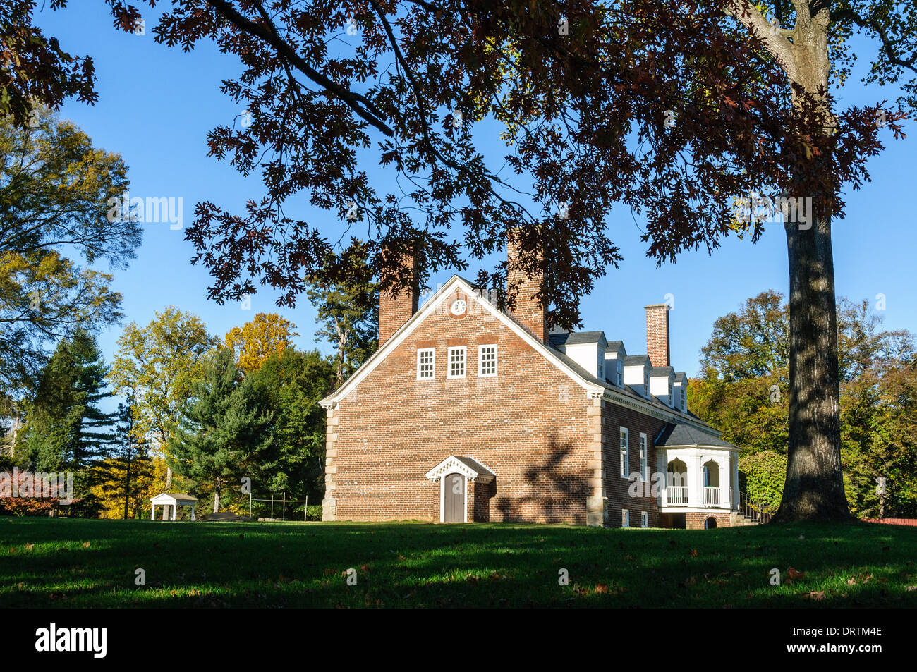 Gunston Hall, maison de George Mason, 10709 Gunston Road, Mason Neck, Virginia Banque D'Images