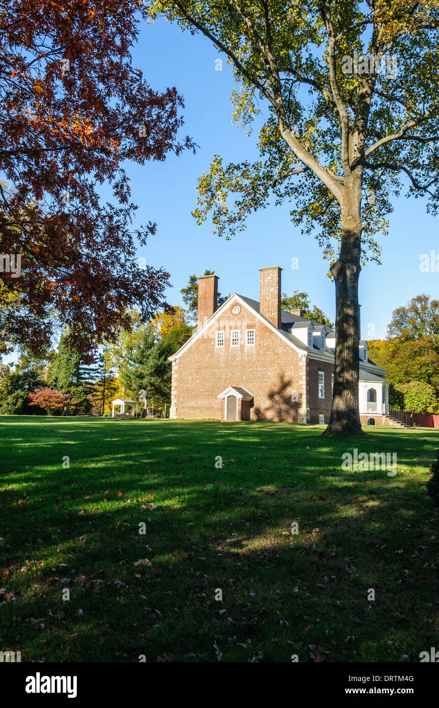 Gunston Hall, maison de George Mason, 10709 Gunston Road, Mason Neck, Virginia Banque D'Images