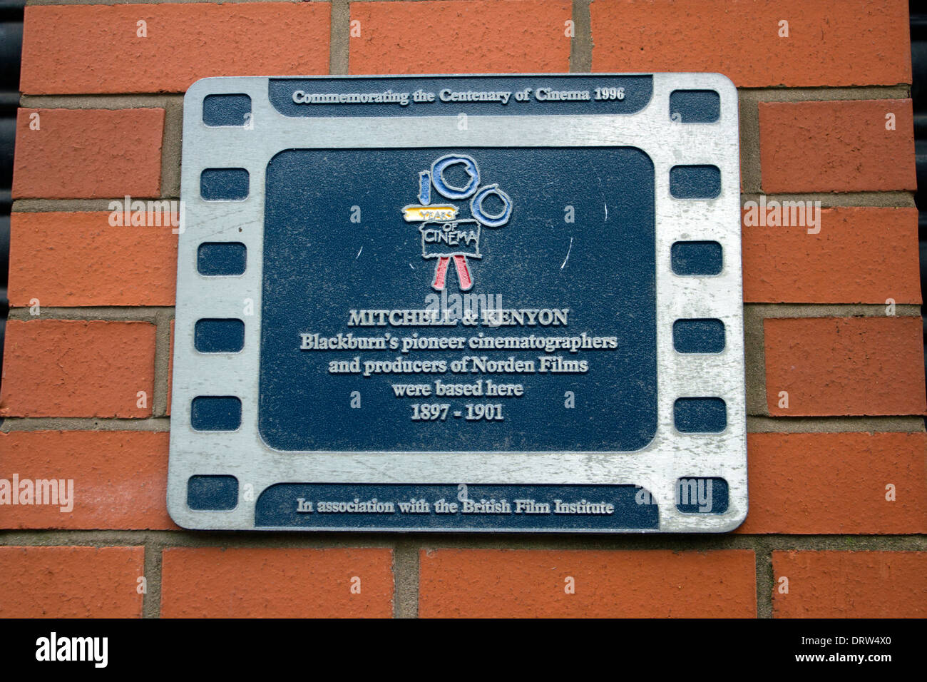 Mitchell & Kenyon Plaque Banque D'Images