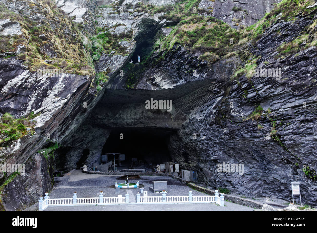 Ardoise sur l'île de Valencia, dans le comté de Kerry, Irlande Banque D'Images
