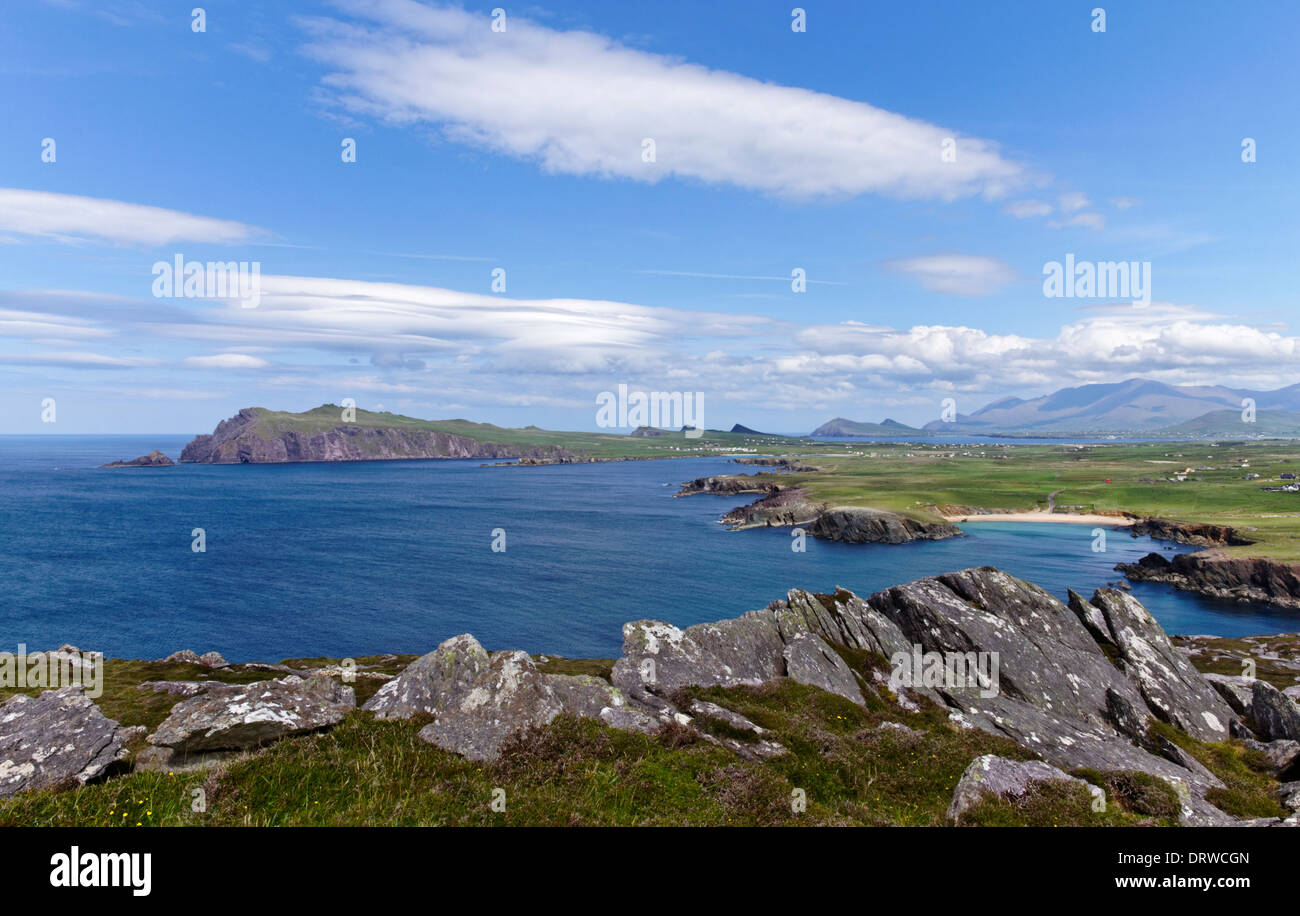 Sybil Head sur la péninsule de Dingle, dans le comté de Kerry, Irlande Banque D'Images