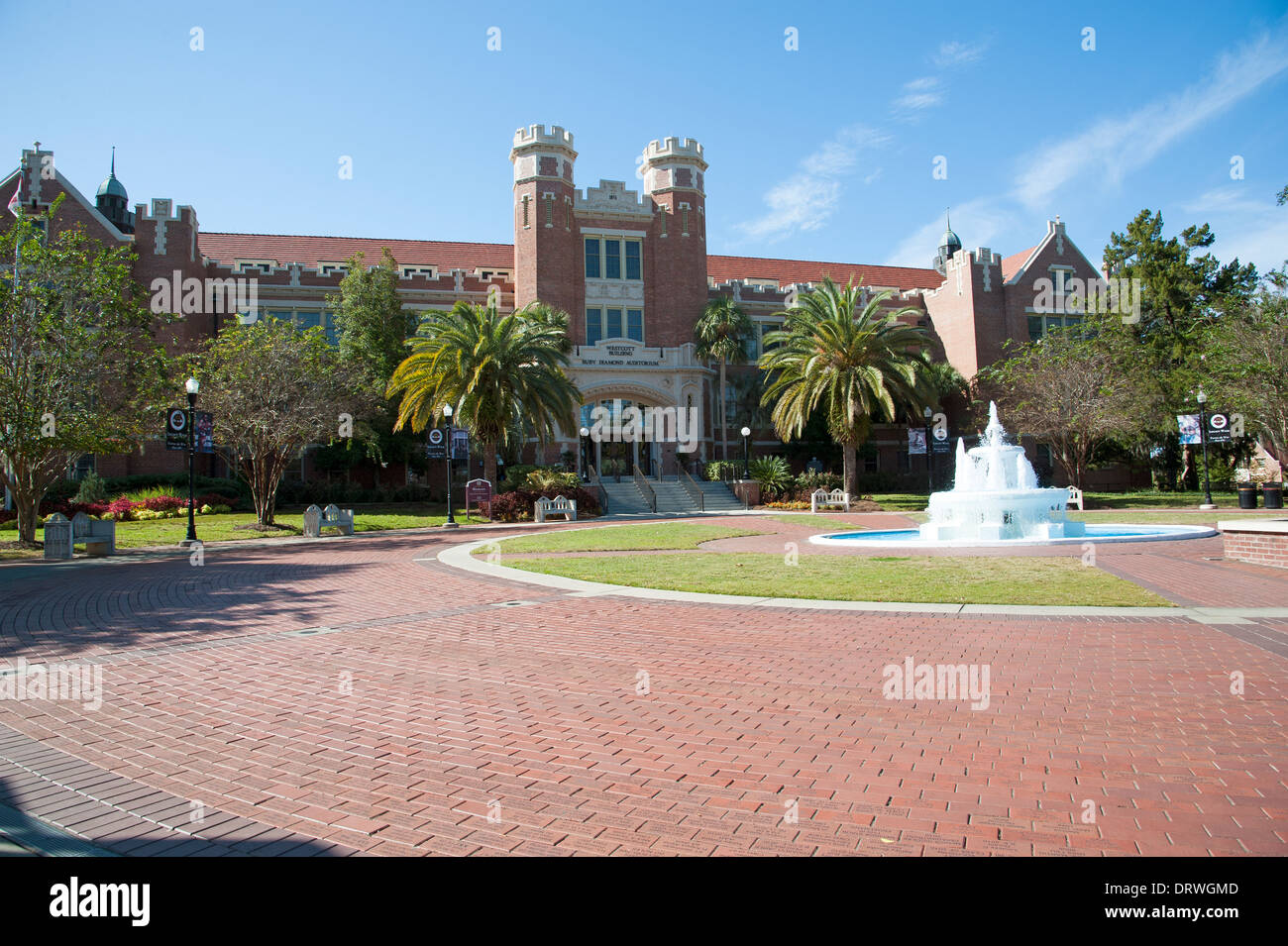 L'Université d'État de Floride à Tallahassee Bâtiment Westcott USA Banque D'Images