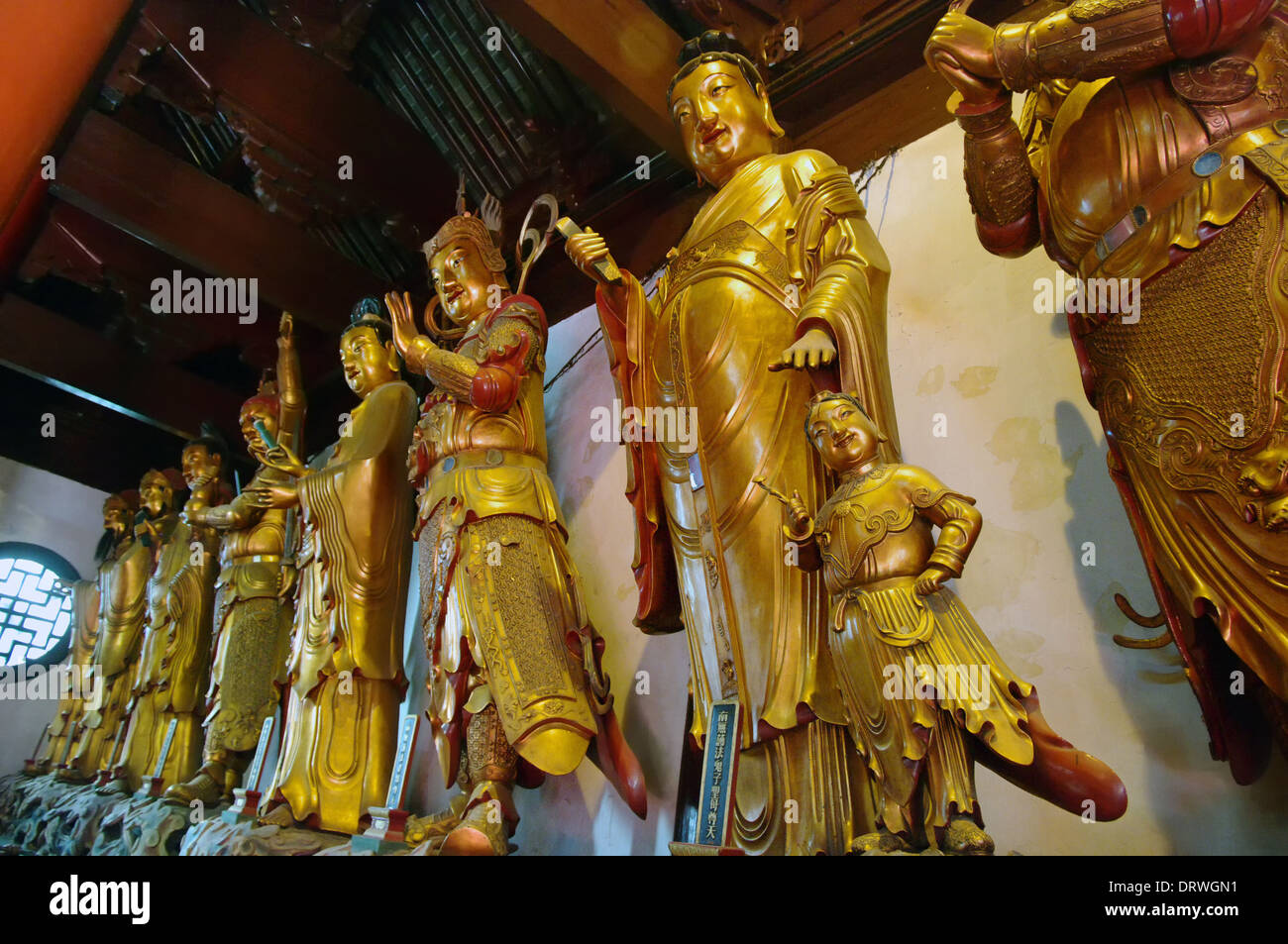 SHANGHAI - novembre 15,2013 bouddha, Chine Banque D'Images