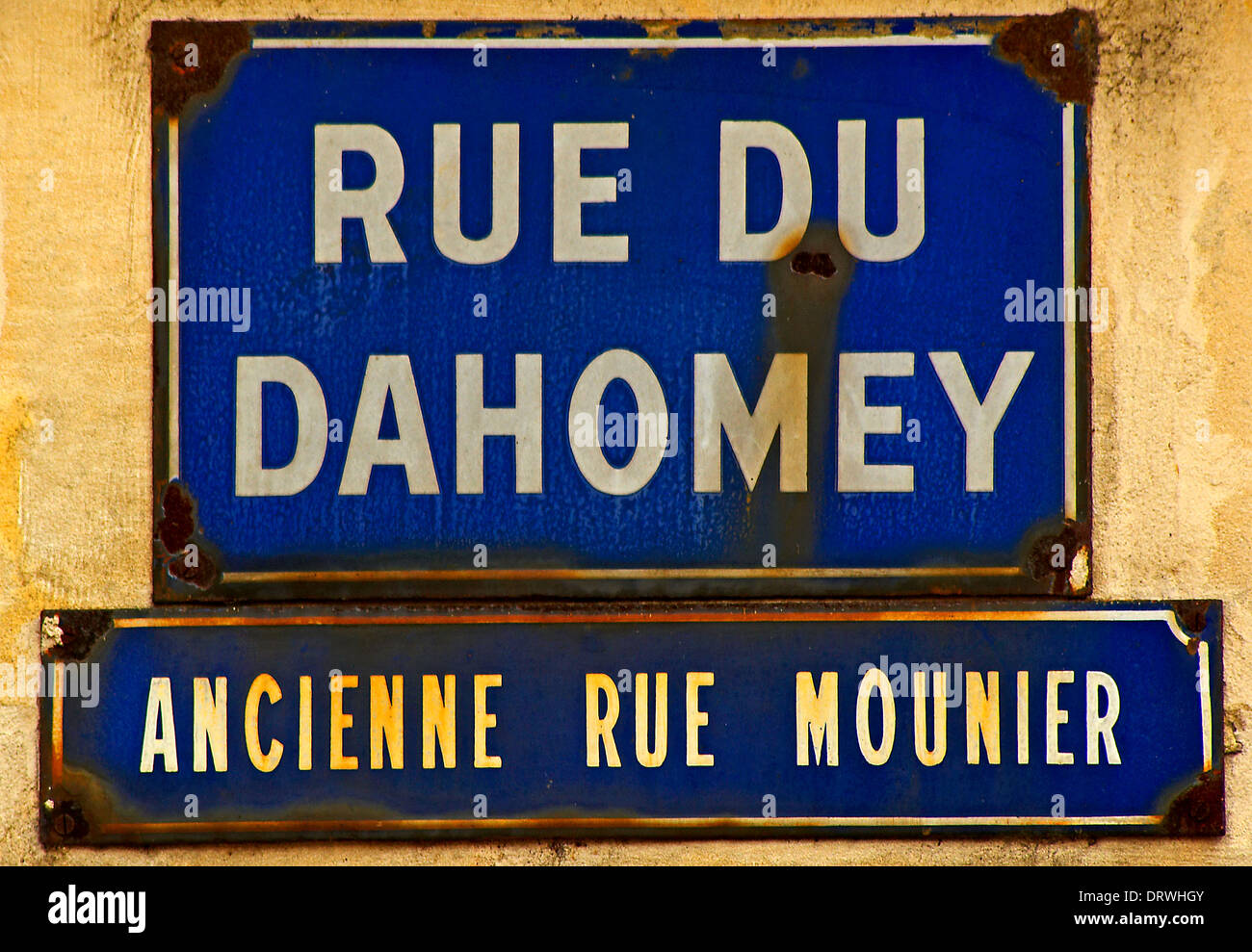 Signe de nom de ville Banque de photographies et d’images à haute résolution Alamy