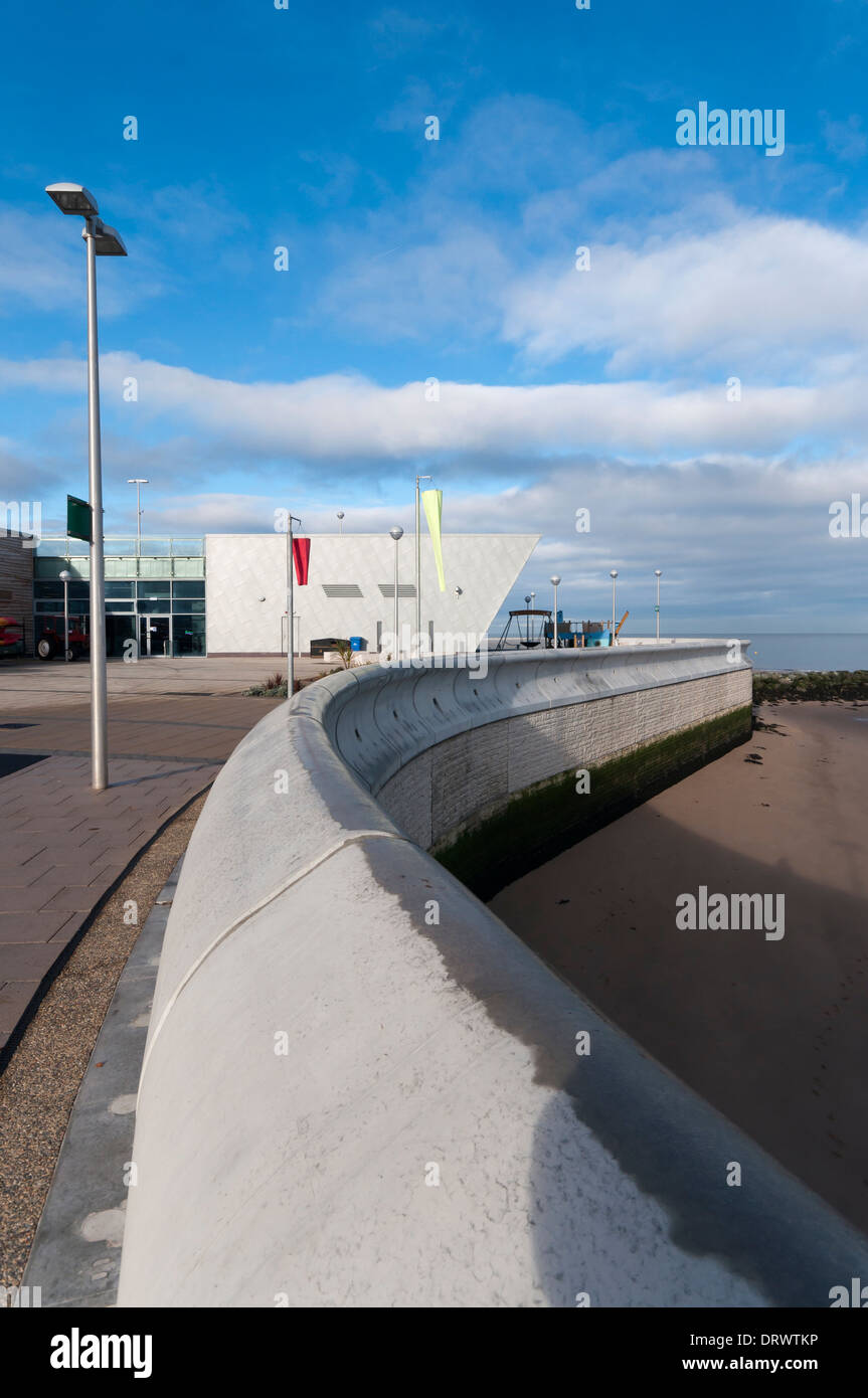 Eirias Porth Water sports centre nord du Pays de Galles Colwyn Bay Banque D'Images