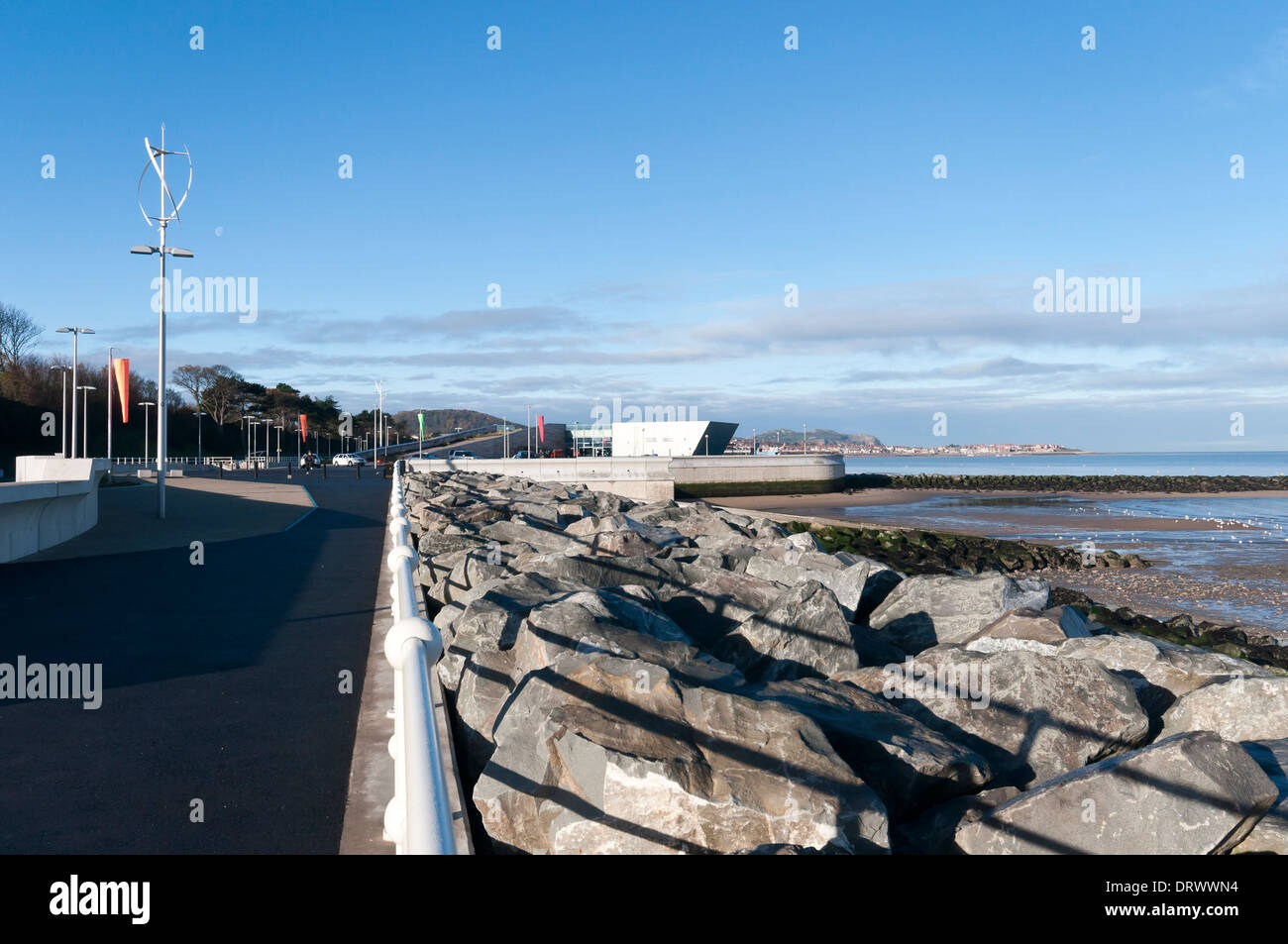 Eirias Porth Water sports centre nord du Pays de Galles Colwyn Bay Banque D'Images