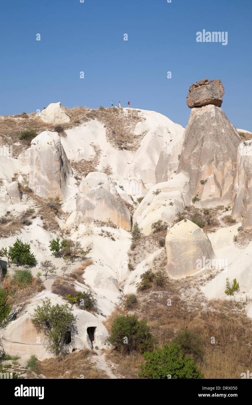 Paysage autour de urgup, Cappadoce, Anatolie, Turquie, Asie Banque D'Images