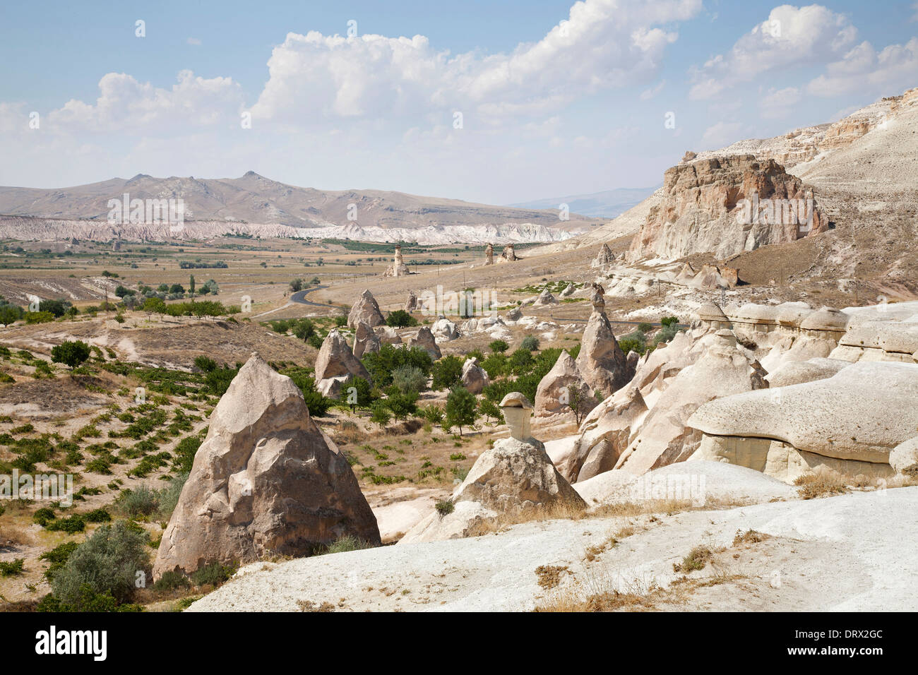 Domaine de Zelve, paysage, Cappadoce, Anatolie, Turquie, Asie Banque D'Images