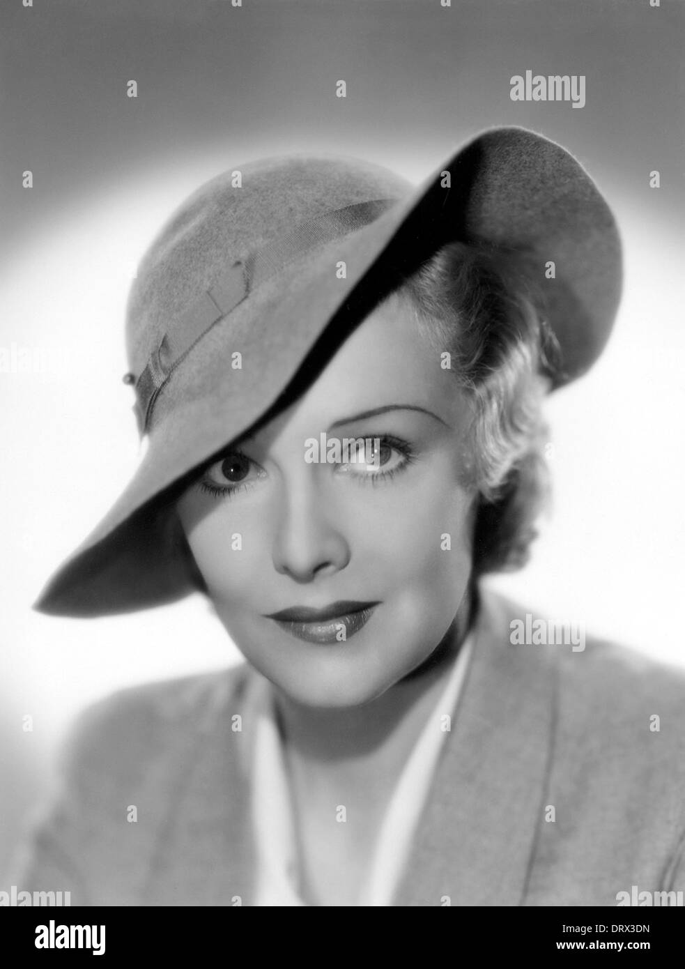 SECRET AGENT 1936 Gaumont British film avec Madeleine Carroll comme Elsa Carrington Banque D'Images