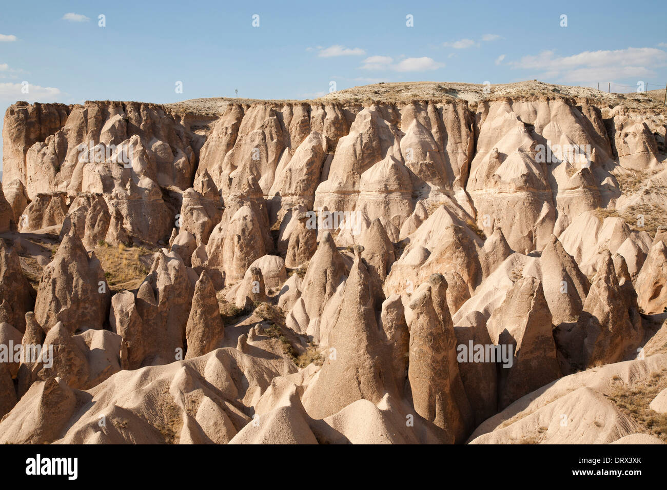Les formations géologiques, devrenet vallée, domaine de Zelve, Cappadoce, Anatolie, Turquie, Asie Banque D'Images