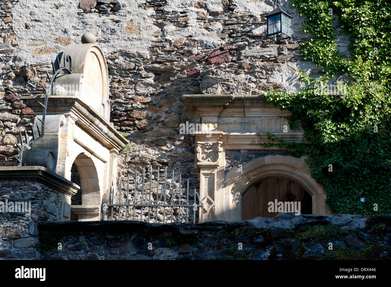Château Czocha, Basse-silésie, Pologne Banque D'Images