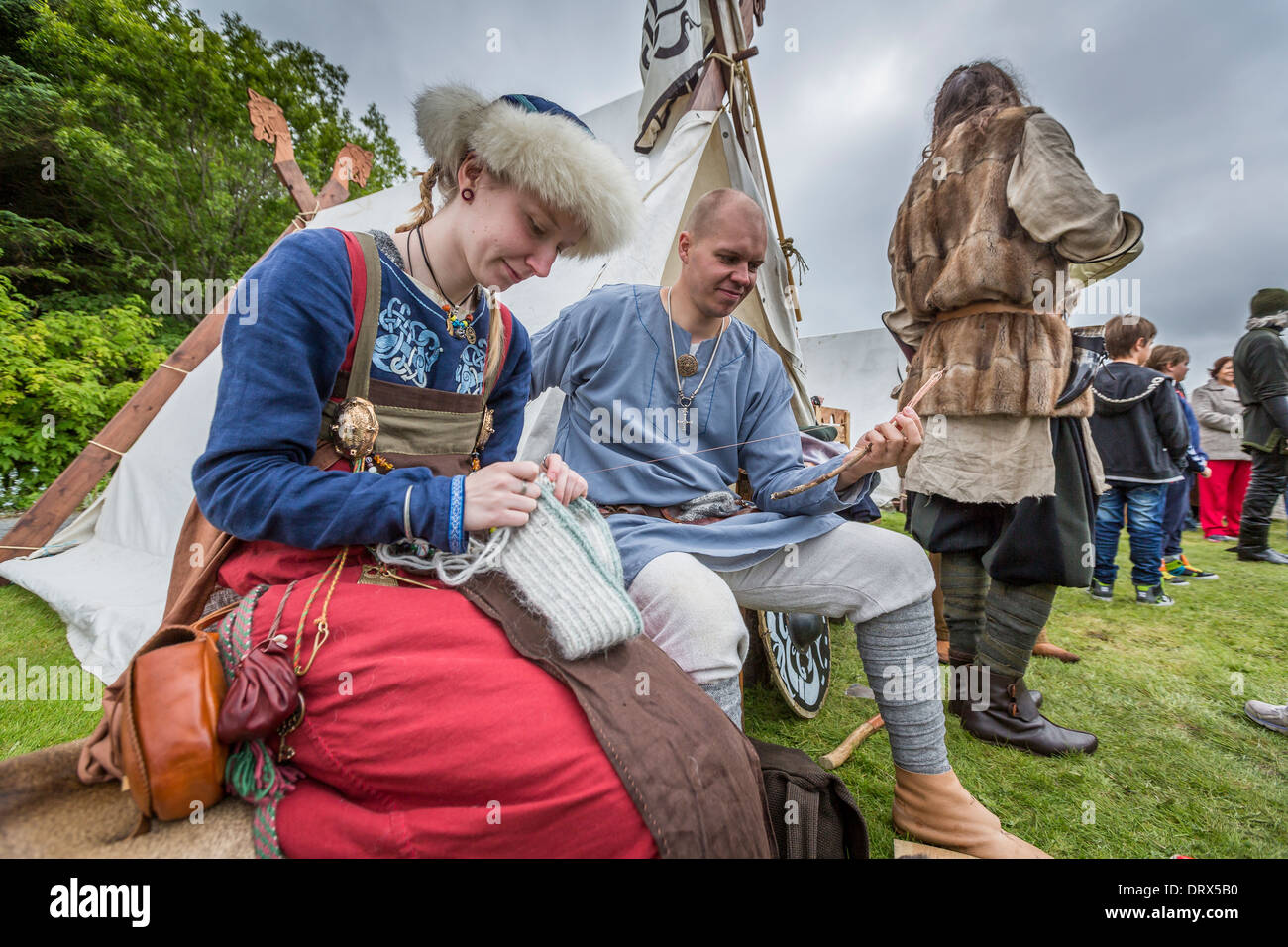 Festival Viking, Reykjavik, Islande Banque D'Images