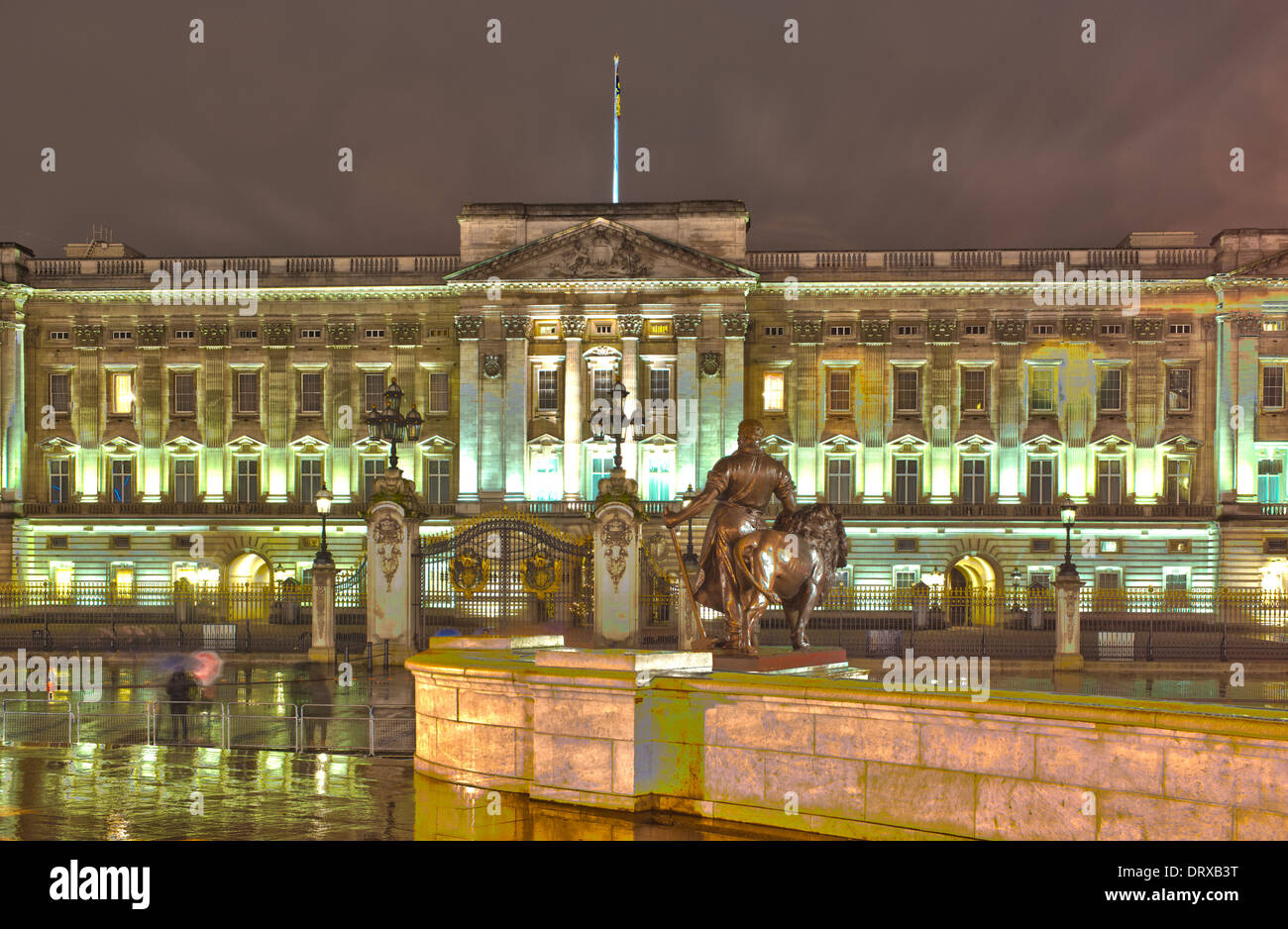 Le palais de Buckingham HDR Banque D'Images