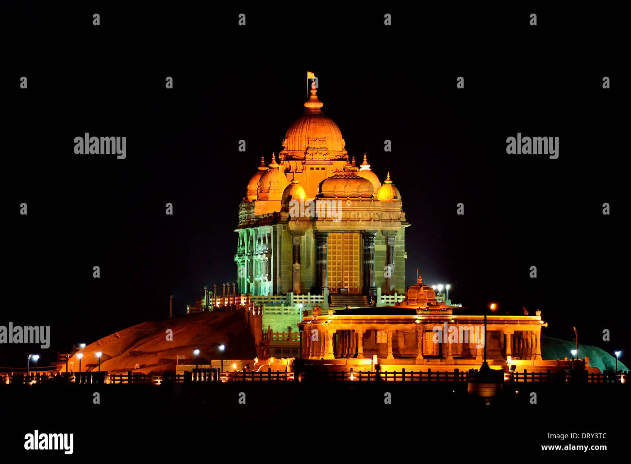 VIVEKANANDA ROCK Banque D'Images