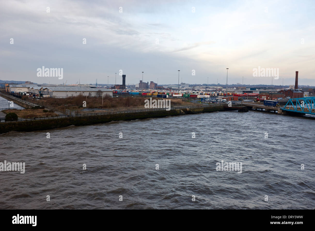 Eleuthera 12 quai port terminal stena quays de birkenhead Liverpool Merseyside uk Banque D'Images