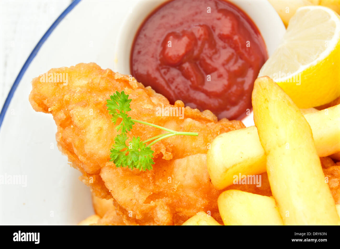 Fish and chips Banque D'Images