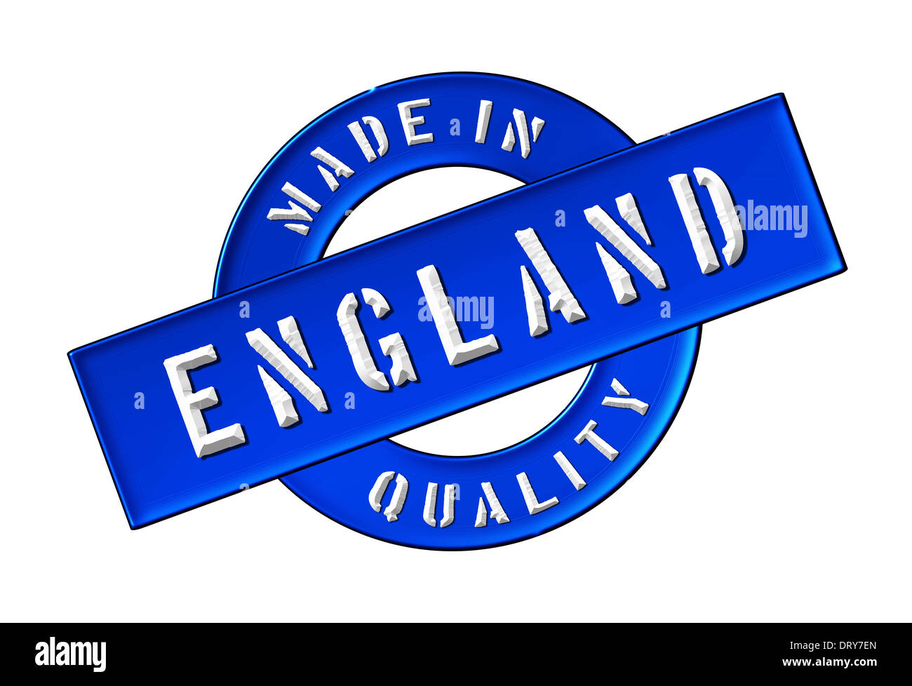 Made in England Banque D'Images