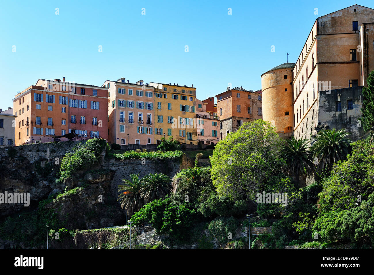 Bastia, Corse, France. Banque D'Images