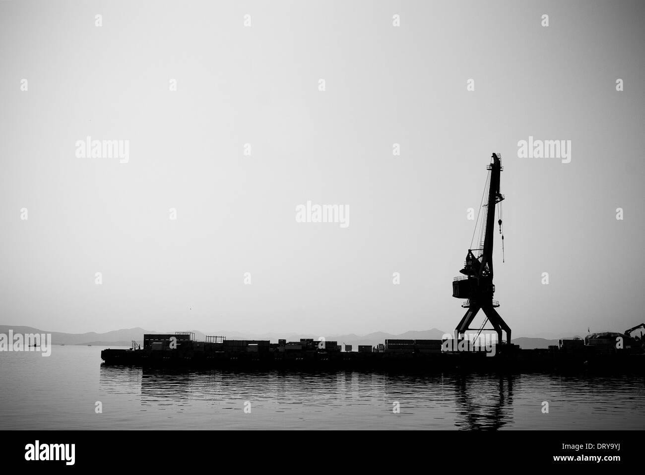 Petropavlovsk-Kamchatsky, port Banque D'Images