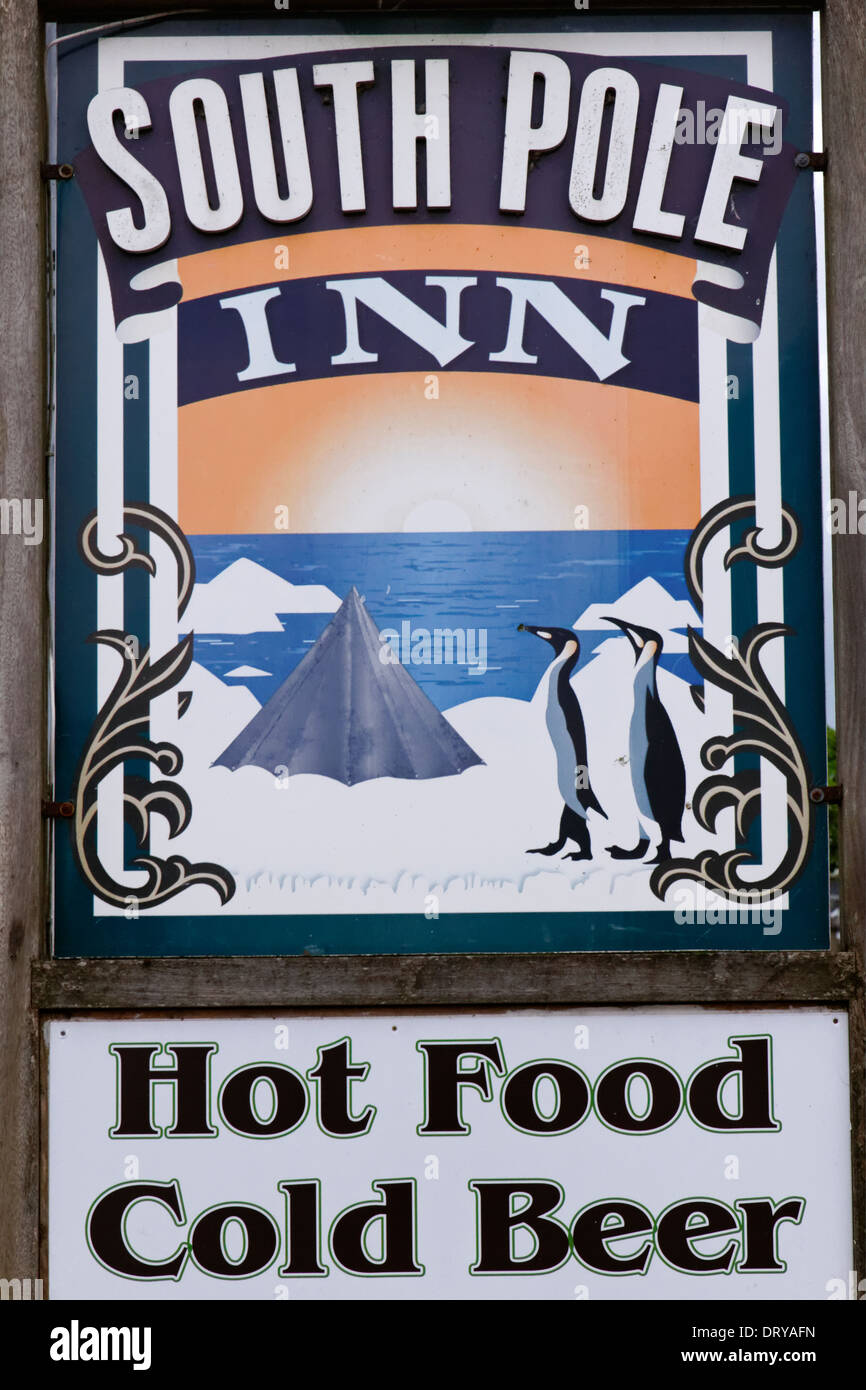 Le Pôle Sud Inn, appartenant à Tom Crean, en Anascaul, dans le comté de Kerry, Irlande Banque D'Images