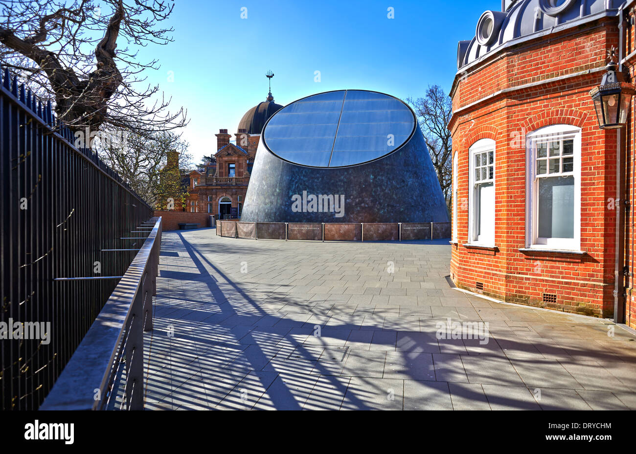 Greenwich est remarquable pour son histoire maritime et de donner son nom pour le méridien de Greenwich (longitude 0°) Banque D'Images