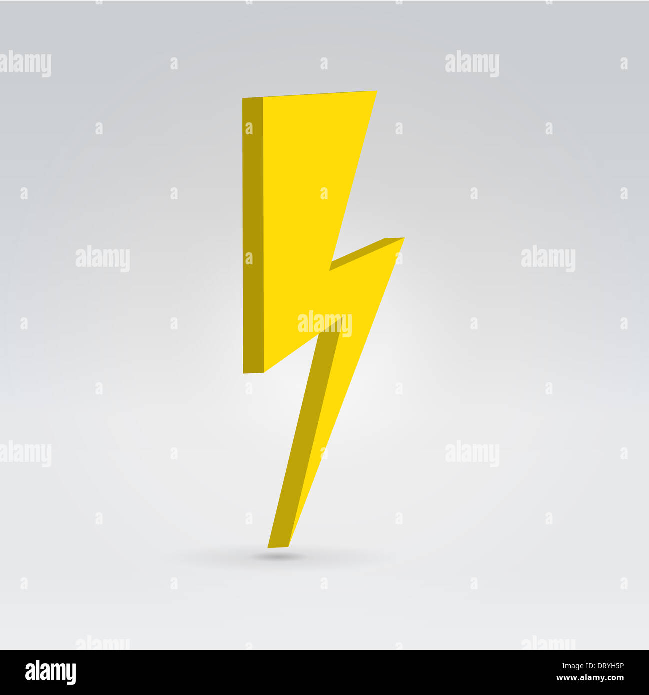 Lightning flash symbol Banque de photographies et d’images à haute ...