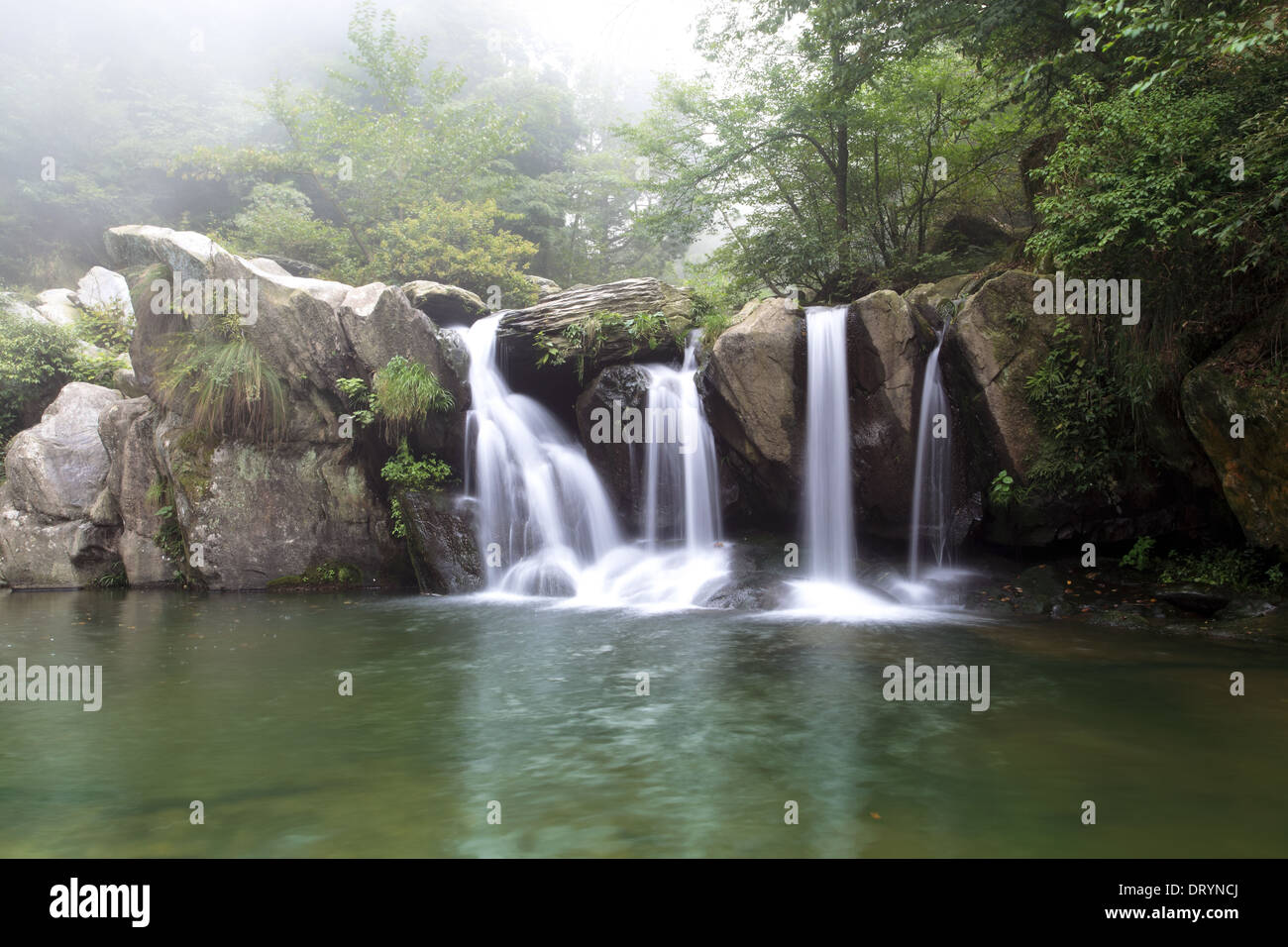 Black Dragon pool dans lushan scenic Banque D'Images