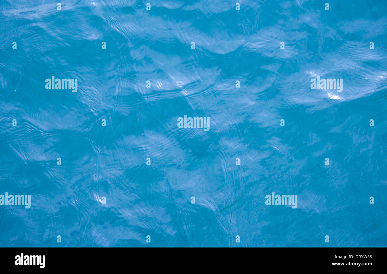 Blue sea water background Banque D'Images