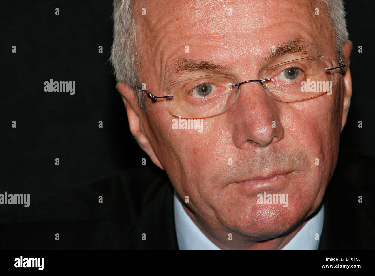 Portrait de l'ancien gestionnaire de l'Angleterre Sven Goran Eriksson Banque D'Images