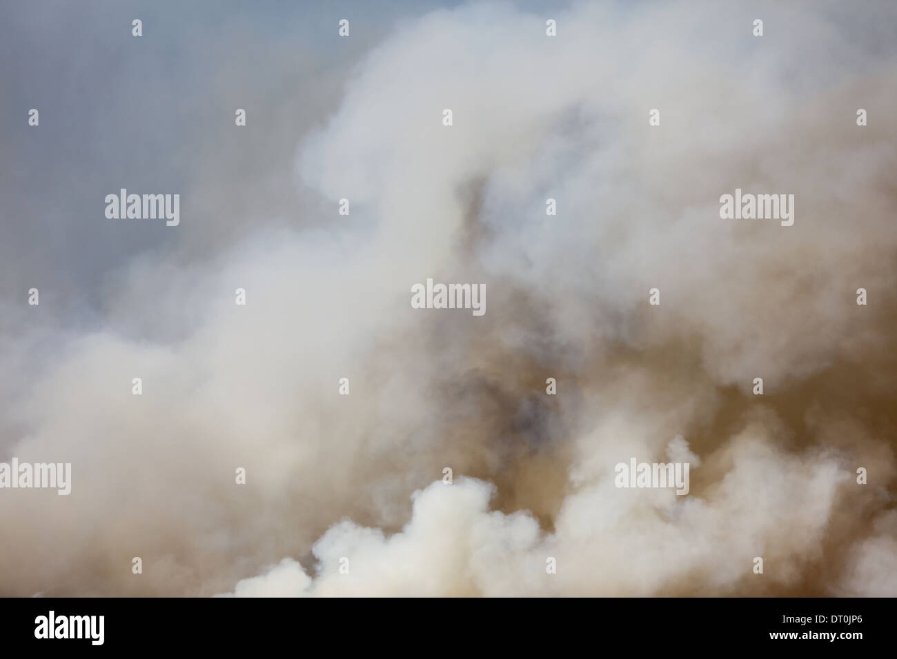 L'état de Washington USA grand feu de forêt Ellensburg Kittitas Comté Banque D'Images