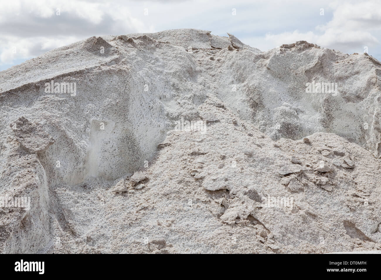 Washington USA Tas de sel utilisé pour l'entretien des routes Banque D'Images