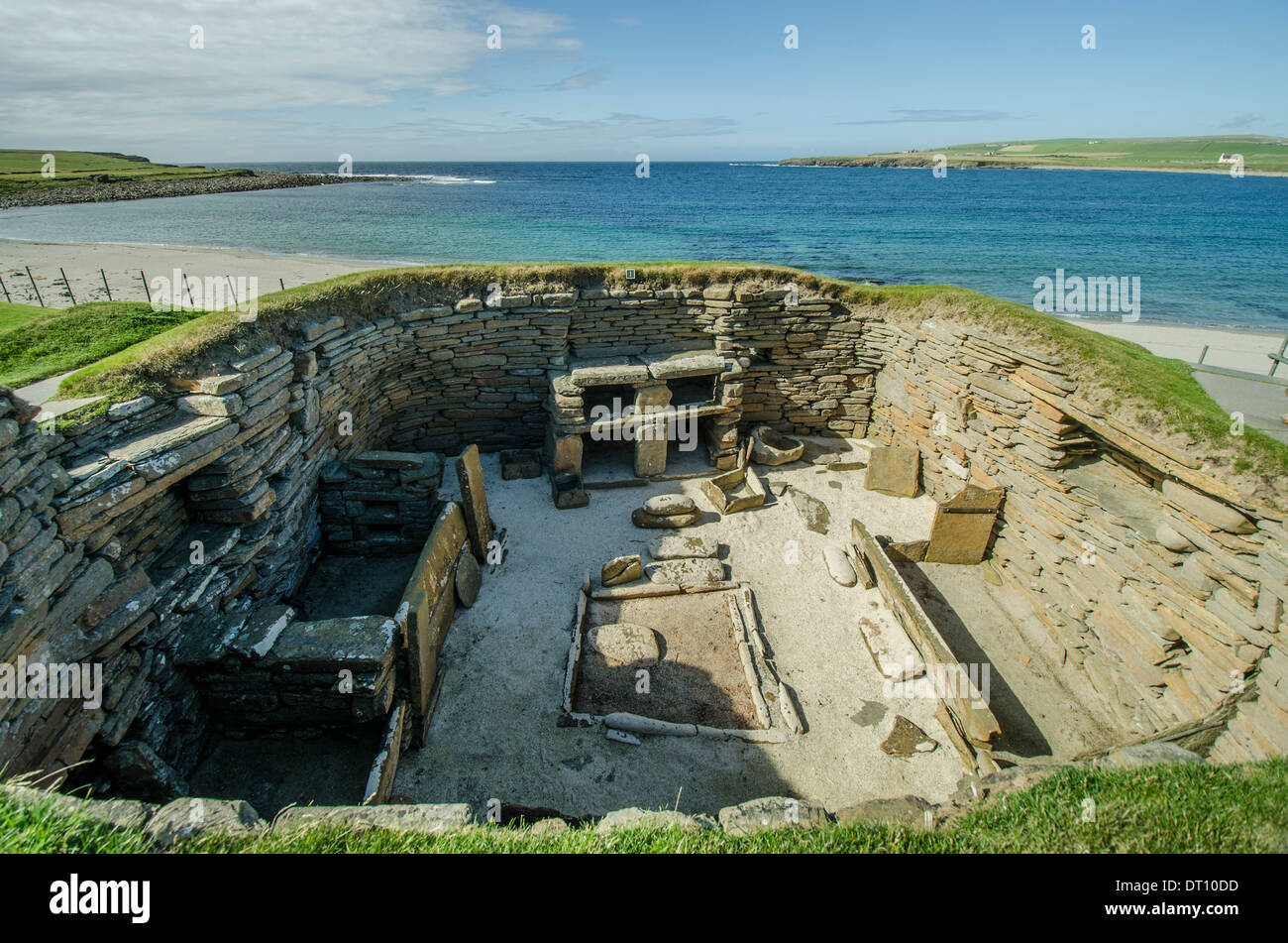 Skara brae Banque D'Images