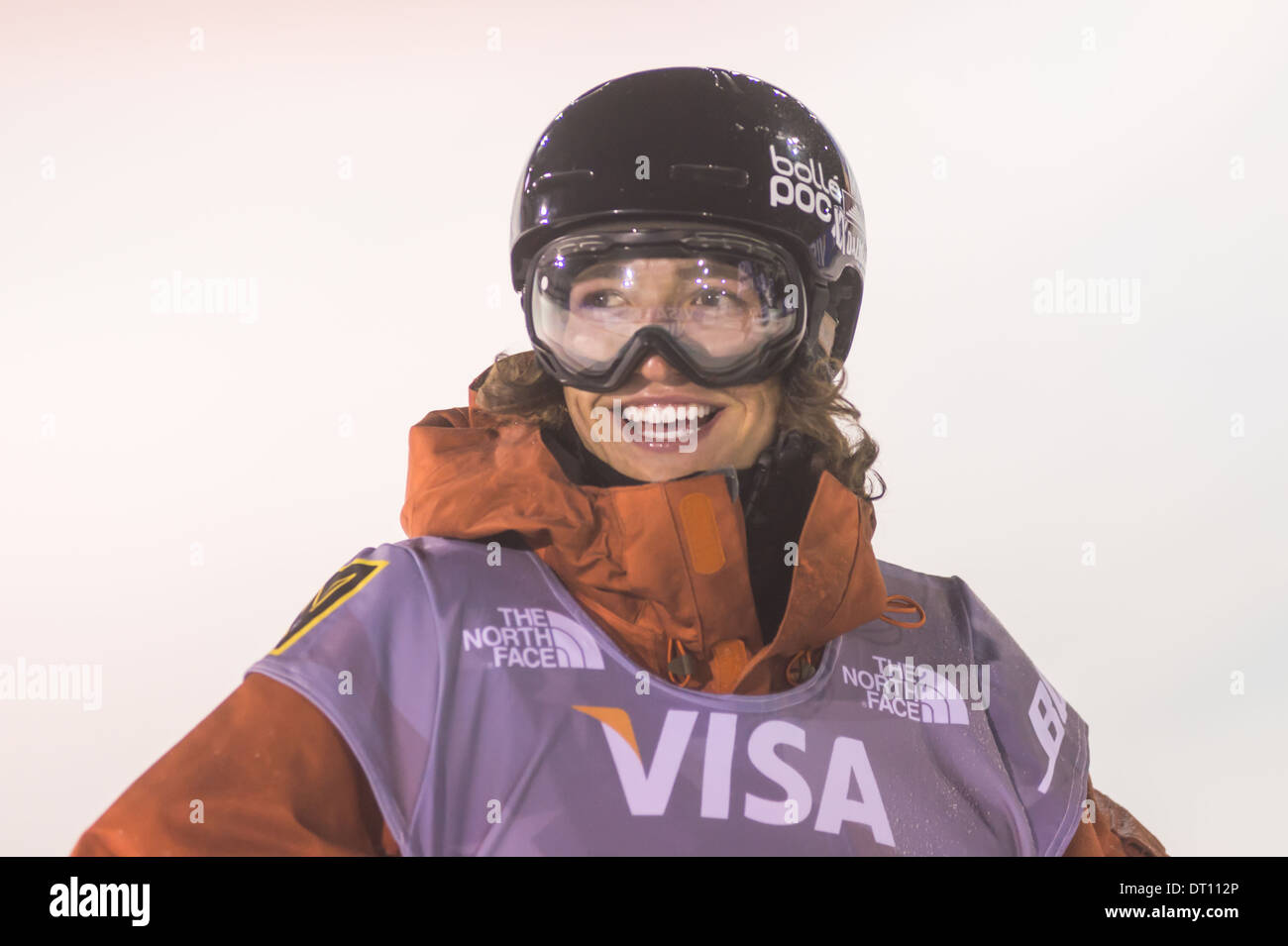 Grand Prix de l'US Freeskiing, Park City Mountain Resort, Park City, Utah, 2014 Banque D'Images