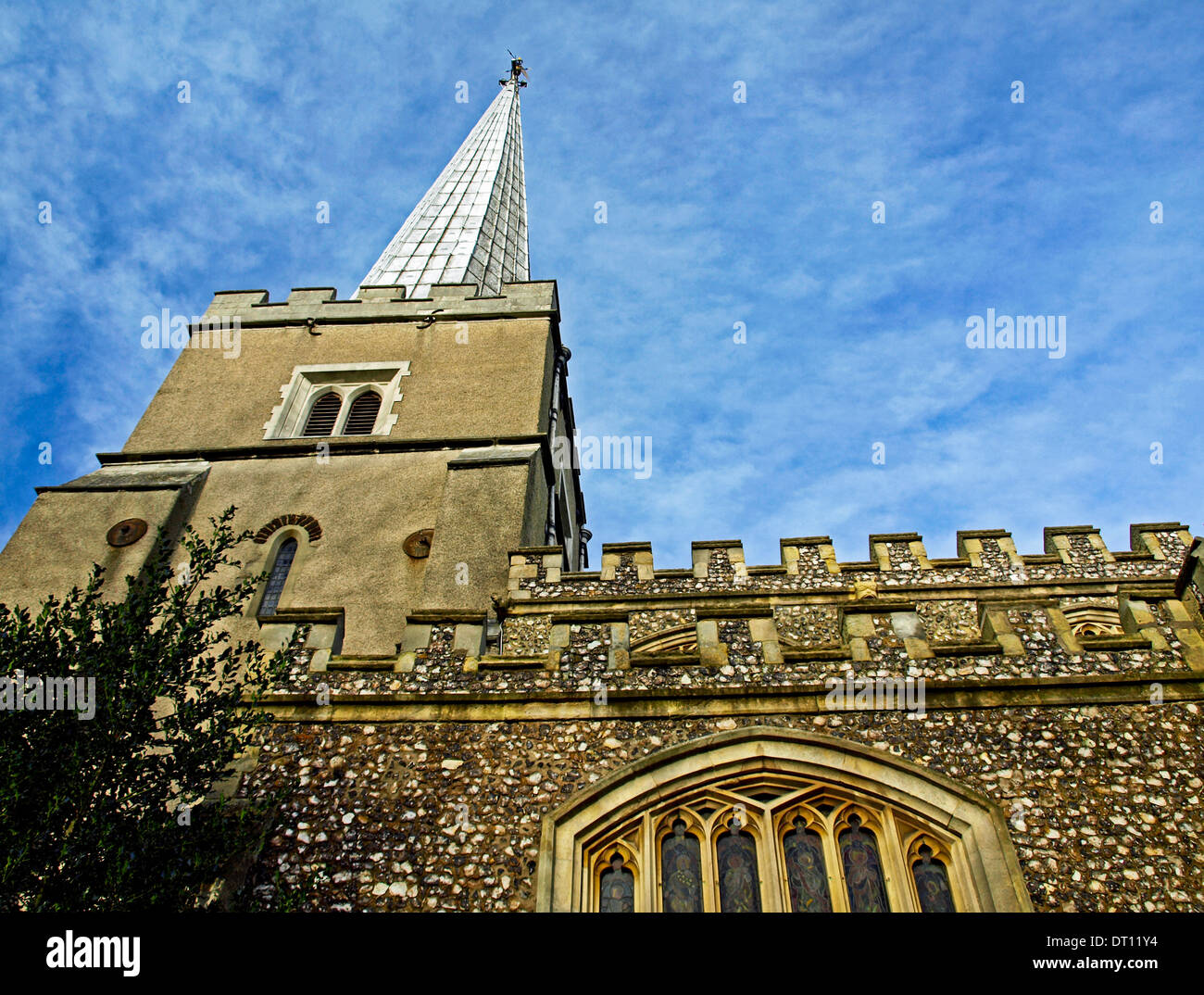 St Mary's, Harrow on the Hill, Londres, Angleterre, Royaume-Uni Banque D'Images