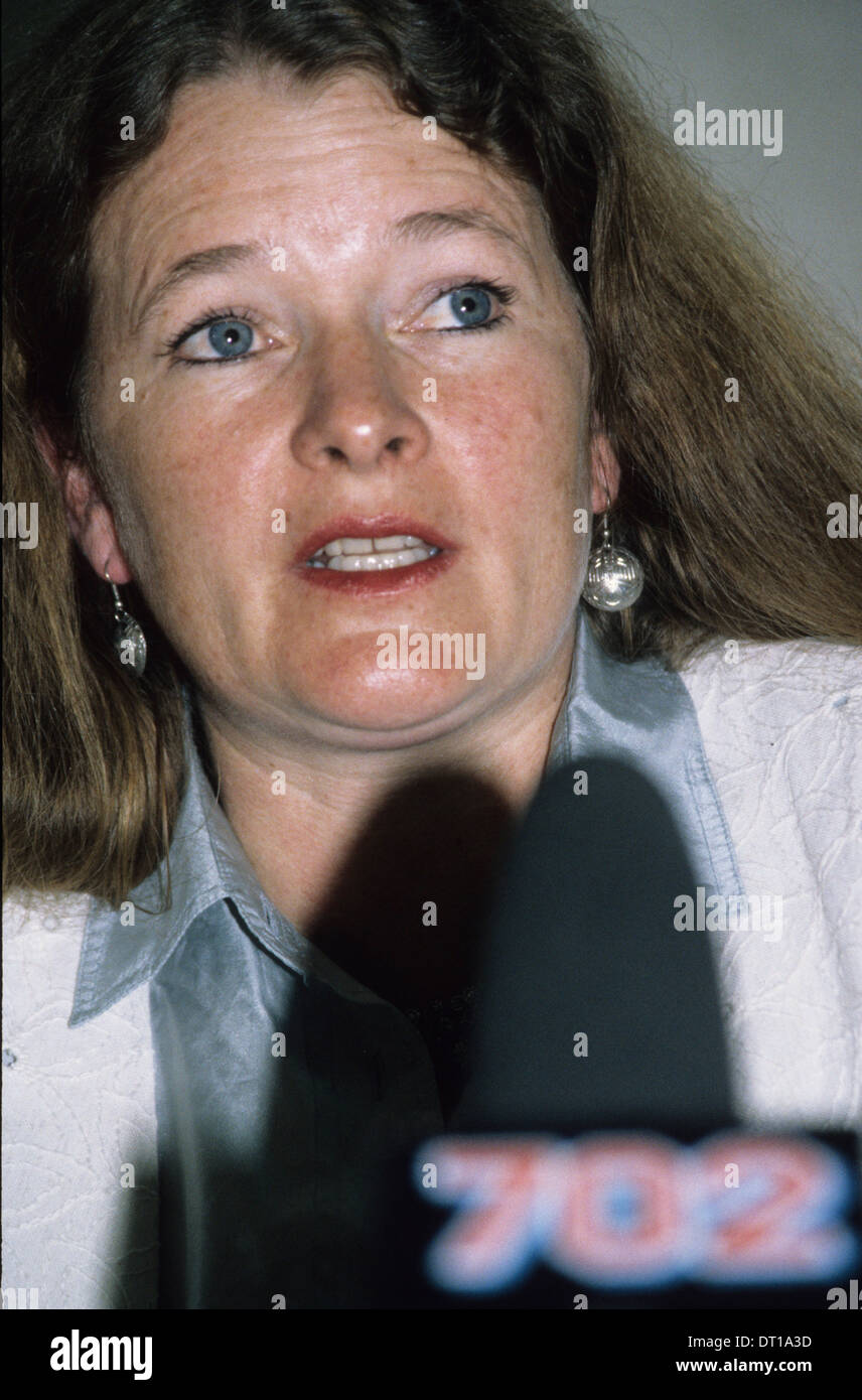 Marie METCALFE MEC POUR L'ÉDUCATION DANS LA PROVINCE DE GAUTENG 1998 Johannesburg AFRIQUE DU SUD PHOTO/JOHN ROBINSON Banque D'Images