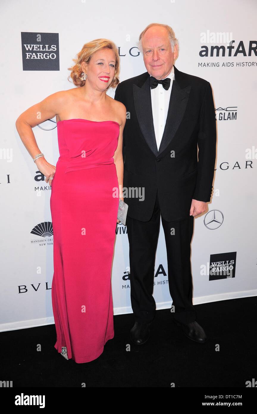 New York, NY, USA. 5e Mar, 2014. Nicola Bulgari Bulgari Veronica, au niveau des arrivées de l'amfAR Fondation canadienne de recherche sur le SIDA New York Gala, Cipriani Wall Street, New York, NY Le 5 février 2014. Credit : Gregorio T./Binuya Everett Collection/Alamy Live News Banque D'Images