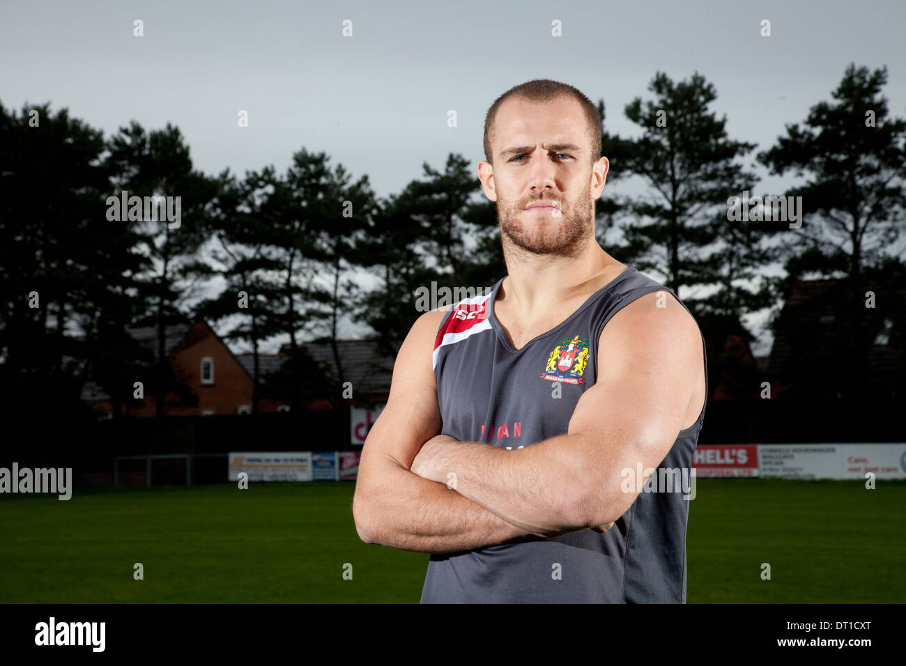 Lee Mossop, footballeur professionnel australien de club, le Parramatta Eels Banque D'Images
