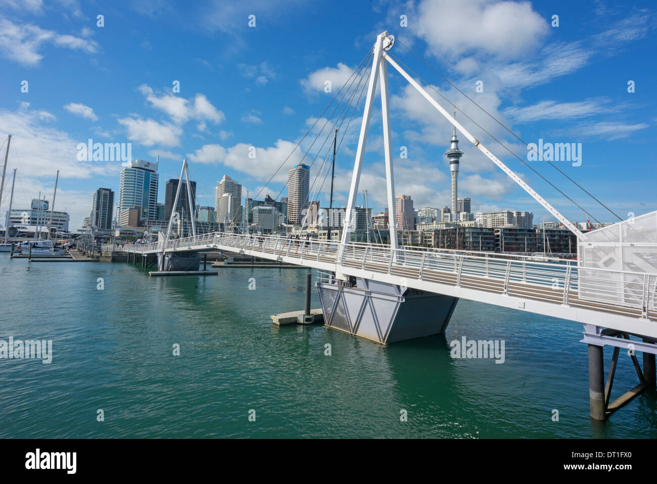 Pont de quart Wynyard, Auckland, île du Nord, Nouvelle-Zélande, Pacifique Banque D'Images