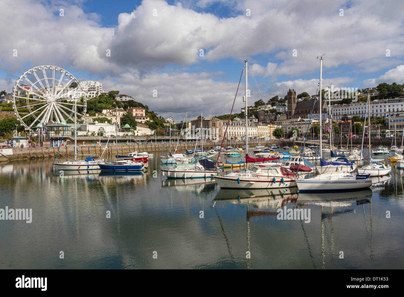 Port, Torquay, Devon. En Angleterre, Royaume-Uni, Europe Banque D'Images