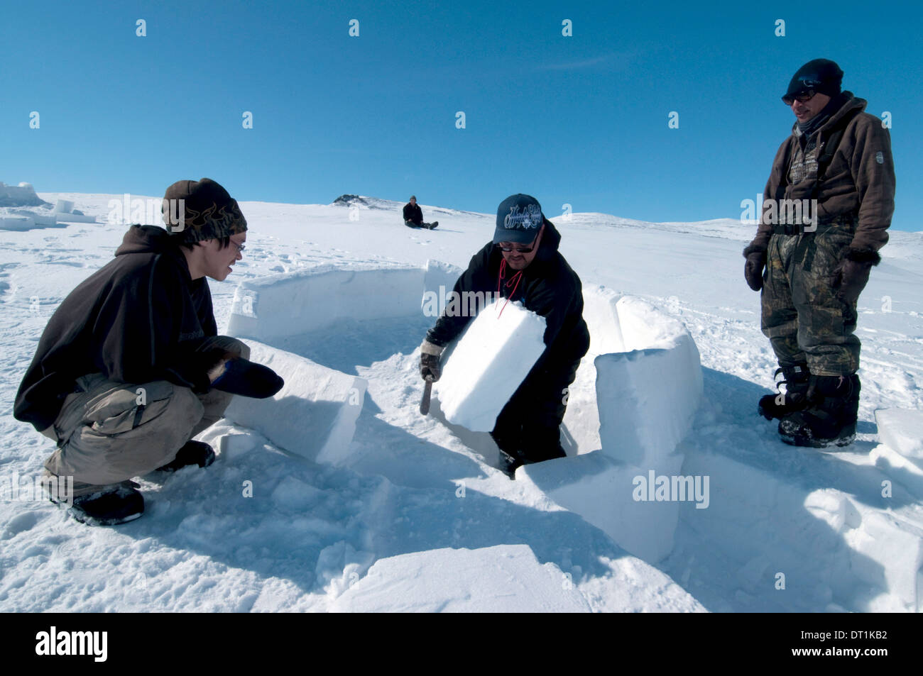 Inuit Igloo Banque D Image Et Photos Alamy