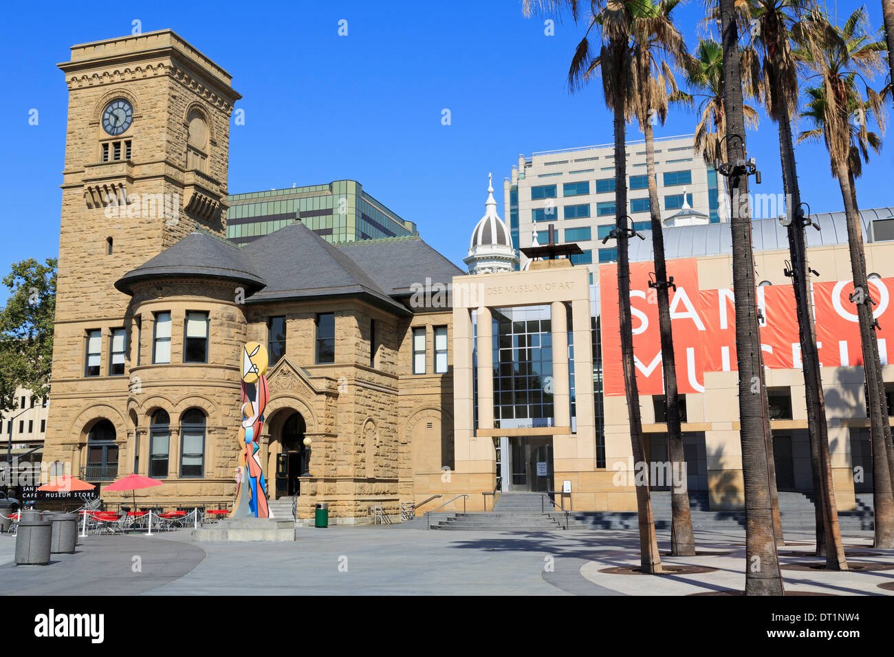 Musée d'Art, San Jose, Californie, États-Unis d'Amérique, Amérique du Nord Banque D'Images