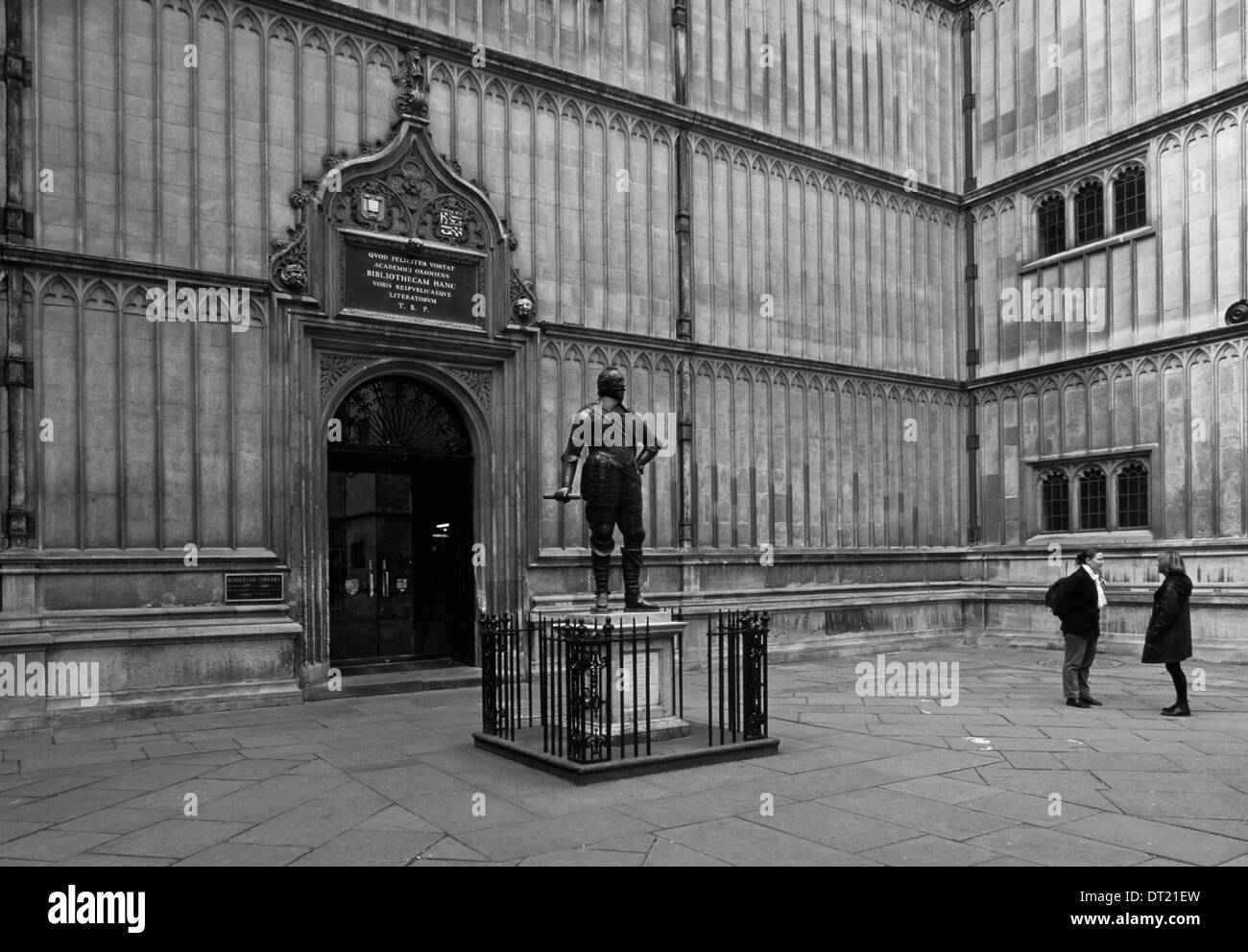 Ancienne école Quadrangle, Bodleian Library, Oxford, UK Banque D'Images